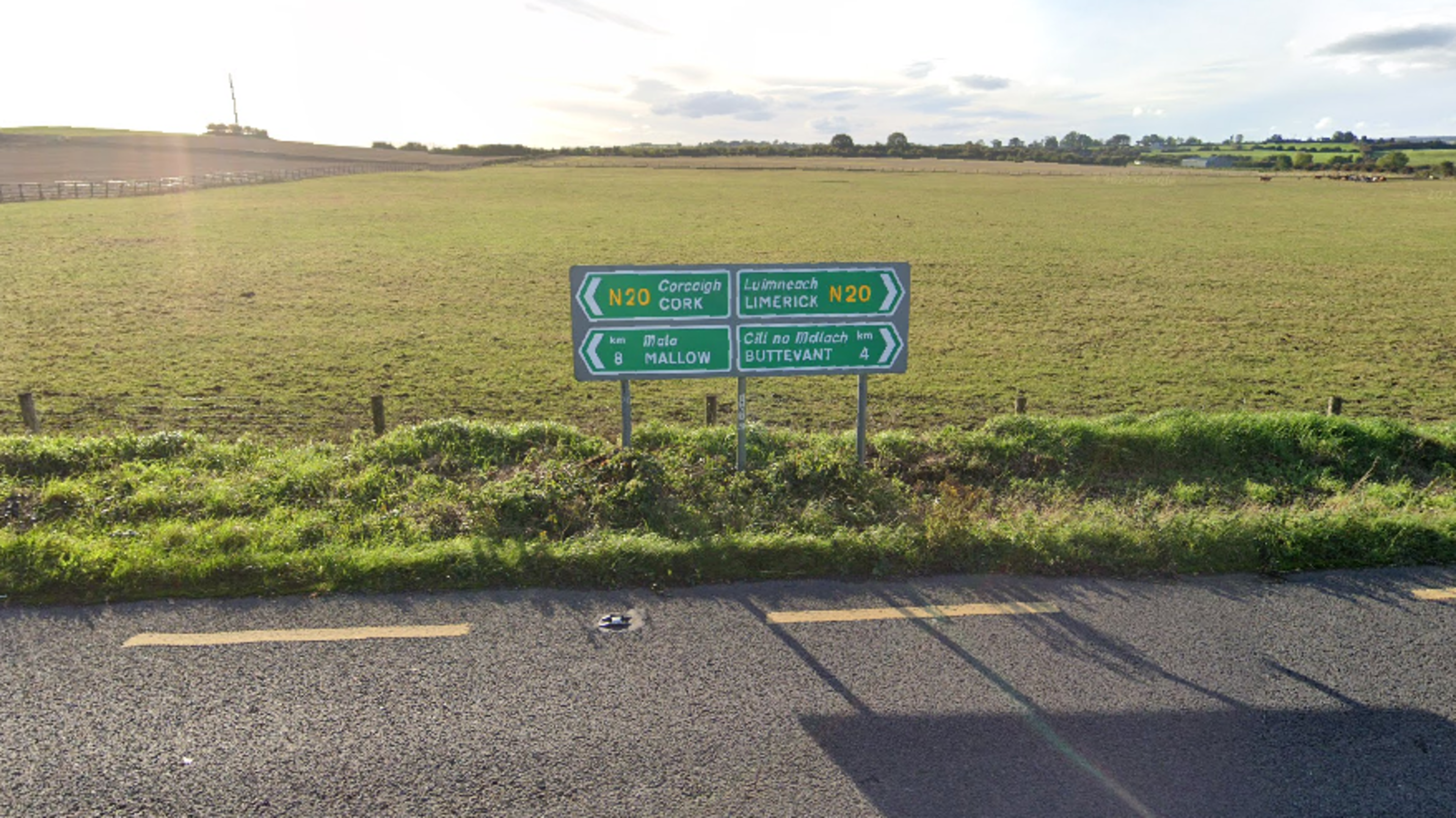 Cork County Council announces temporary N20 shutdown during daytime hours to accomodate resurfacing works